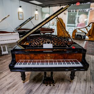 REBUILT 1902 Steinway A2 Grand EP/Burl Wal | 109803