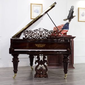 REBUILT 1876 Grotrian Steinweg Rosewood Polish | 1981